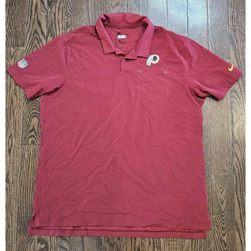Washington Redskins Nike Dri Fit Team Issued NFL On Field Shirt 2XL Randy Jordan